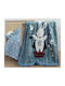 Nef-Nef Homeware Pătură Pepinieră Swaddling pături Just Magic Albastru 75x100cm