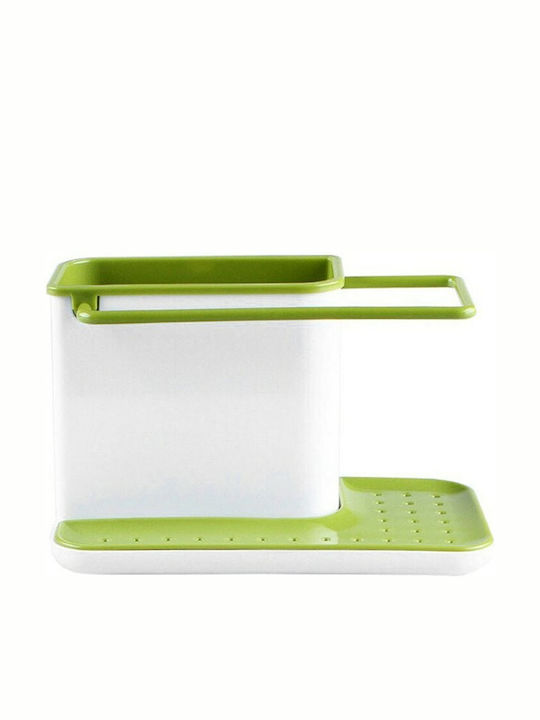 Green Plastic Kitchen Sink Organizer Base
