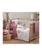 Nef-Nef Homeware Κουβέρτα Αγκαλιάς & Λίκνου Rabbit Hug Fleece Ροζ 80x110εκ.