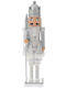 Iliadis Christmas Nutcracker 80cm Silver