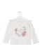 Kids Long-Sleeved White Top