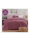 Nef-Nef Homeware Κουβερτοπάπλωμα με Γέμιση Hollowfiber Υπέρδιπλο 220x240εκ. Storm D.Grey 180 GSM