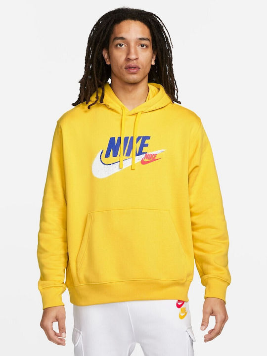 Nike Sportswear Standard Issue Yellow with Hood