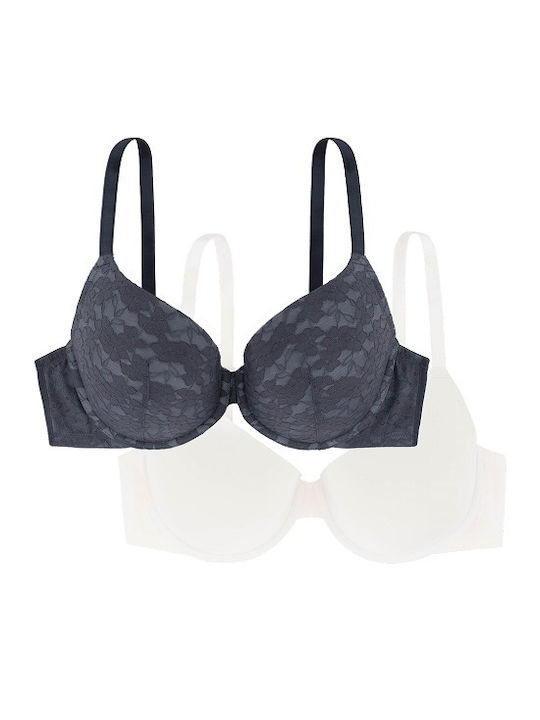 Dorina Anika Bra Underwire White/Anthracite