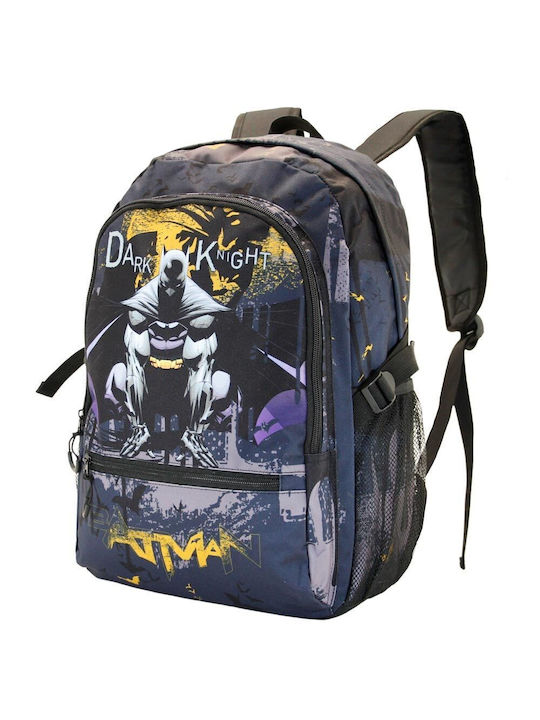 DC Dc Comics Dark Night School Bag Backpack Elementary, Elementary Multicolored