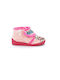 Meridian Shoes Anatomic Kids Slipper Ankle Boot Pink