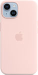 Apple Silicone Case with MagSafe Silicone Back Cover Chalk Pink (iPhone 14)