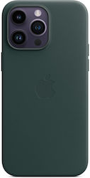 Apple Back Cover Piele Pădure verde (iPhone 14 ...