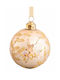 Eurolamp Christmas Glass Ball Ornament Gold 8x8cm