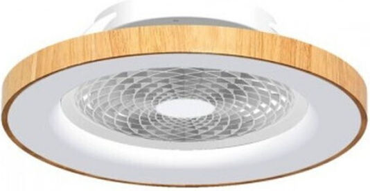 Mantra Tibet 65cm With Light Fixture Wood White