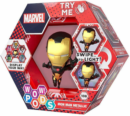 Wow!Stuff Marvel Железният Човек Златна Металик Фигура