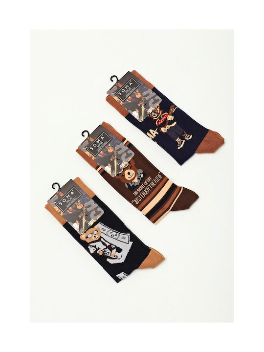 Soma Socks Rich Herren Socken Schwarz 3Pack