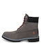 Timberland 6 Inch Premium Men's Leather Boots Gray