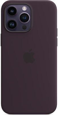 Apple Silicone Case with MagSafe Umschlag Rückseite Silikon Elderberry (iPhone 14 Pro Max) MPTX3ZM/A