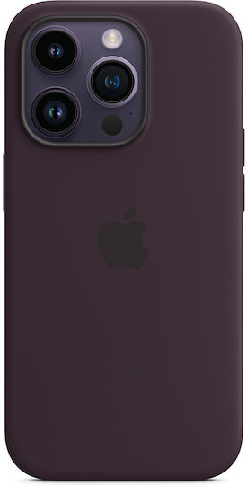 Apple Silicone Case with MagSafe Back Cover Silicone Elderberry (iPhone 14 Pro)