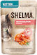 Shelma Kitten Υγρή Τροφή για Ανήλικες Γάτες σε Φακελάκι με Σολομό χωρίς Σιτηρά 85gr