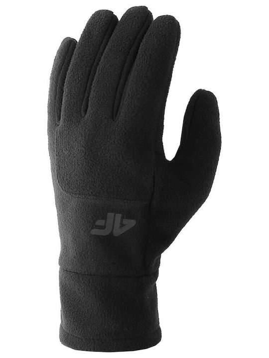 4F Unisex Fleece Touch Gloves Black