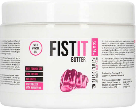 Shots Fist It Butter Πρωκτικό Κολπικό Λιπαντικό 500ml