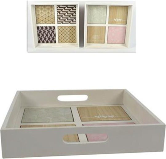 Next Ξύλινος Δίσκος Σερβιρίσματος 25x25x4.5cm Next Ξύλινος Δίσκος Σερβιρίσματος 25x25x4.5cm