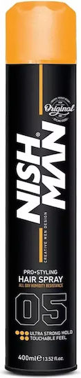 NISHMAN Λακ για Πολύ Δυνατό Κράτημα 400ml