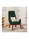 Bergère Dark Green 70x77x98cm