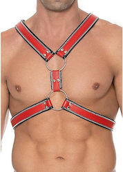 Shots Ouch Z Series Scottish Leather Harness Red