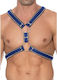 Shots Ouch Z Series Scottish Leather Harness Blue