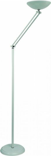 Inlight Stehleuchte H177xB30cm. mit Fassung für Lampe null Weiß