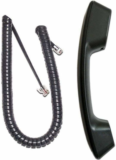 Cisco Spiral Telephone Cable RJ11 6P4C 2m Black (CP-7800-HS-CORD)