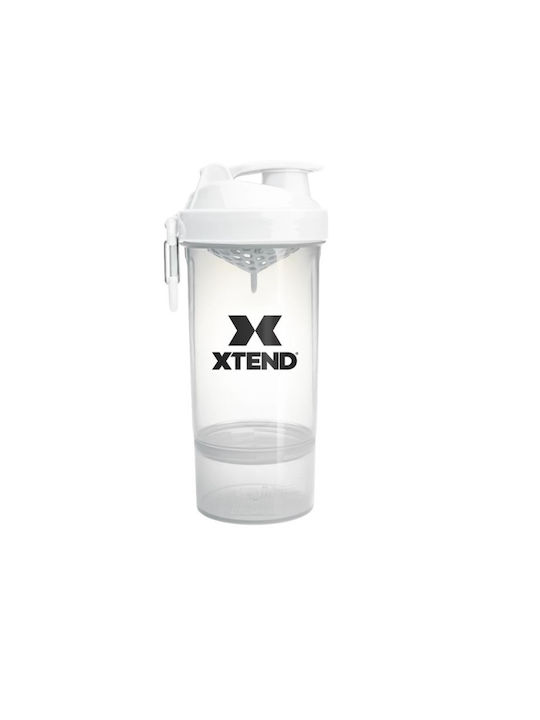 XTend Scivation Plastic Protein Shaker 800ml Transparent