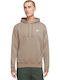 Club Sweatshirt mit Kapuze Beiges
