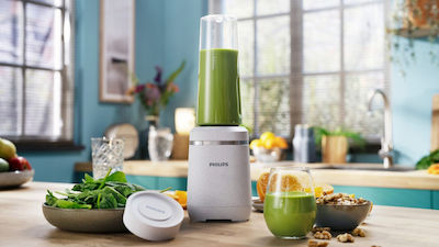 Philips Μπλέντερ για Smoothies 0.6lt 350W Λευκό