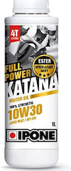 Ipone Katana Full Power 100% Synthetisch Getriebeöl für Motorräder 10W-30 1Es