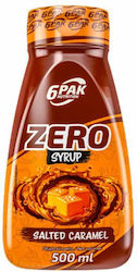 6Pak Nutrition Сладкарска сироп Zero с вкус на Солен карамел Без захар 500мл