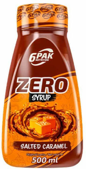 6Pak Nutrition Sirop de cofetărie Zero cu aromă de Caramel sărat 500ml