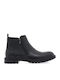 Black Men's Boots Anatomical with Zipper