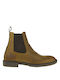Piele Tabac maro Ghete Chelsea