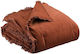Vivaraise Bed Runner Hotel Single L200xW85cm. Orange