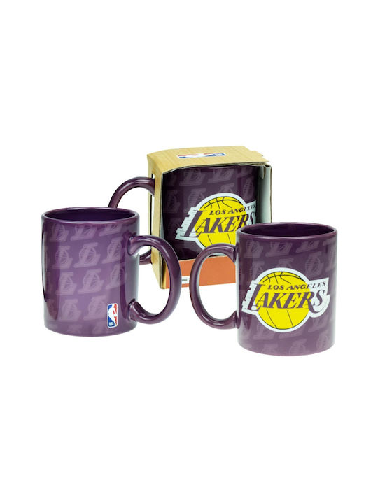 Back Me Up NBA Lakers Cană Ceramică Multicoloră 1buc