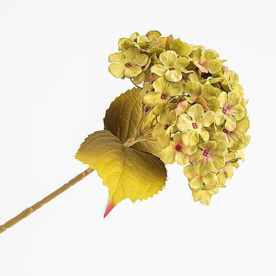 Künstlicher dekorativer Zweig Hortensie Grün 45cm Eurolamp