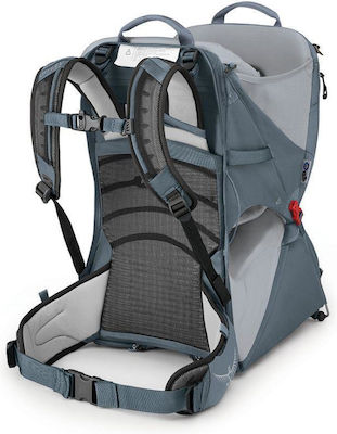 Osprey Backpack Carrier Poco LT Tungsten Grey with Maximum Weight 22kg