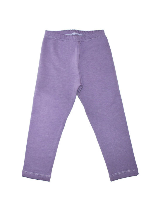 Trax Leggings pentru Copii Lung Violet