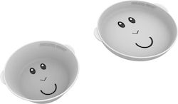 Petit Monkey Baby Food Container Set Made of Silicone 2 Pieces