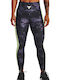 Project Rock HeatGear Training Γυναικείο Μακρύ Κολάν Σύσφιξης Ψηλόμεσο Μαύρο