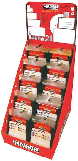 Next 60Stück Klebeetiketten Set von 5 Stück in Weiß Farbe 73x37mm