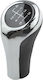 NTY Shift Knob for BMW E60 E61/E62/E63/E81/E82/E85/E87/E90/E91/E92/X1/ Silver /AJ