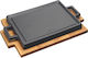 JDS Baking Plate with Cast Iron Flat Surface 22x30cm