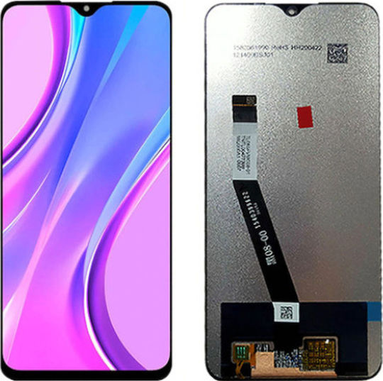 Οθόνη LCD με Μηχανισμό Αφής για Redmi 9 (Μαύρο)