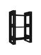 Bookcase Black 60x35x91cm