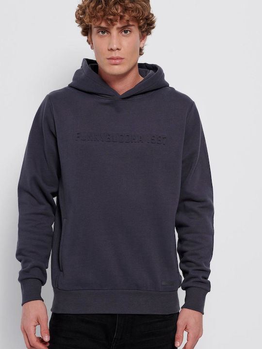 Sweatshirt with Hood Anthracite